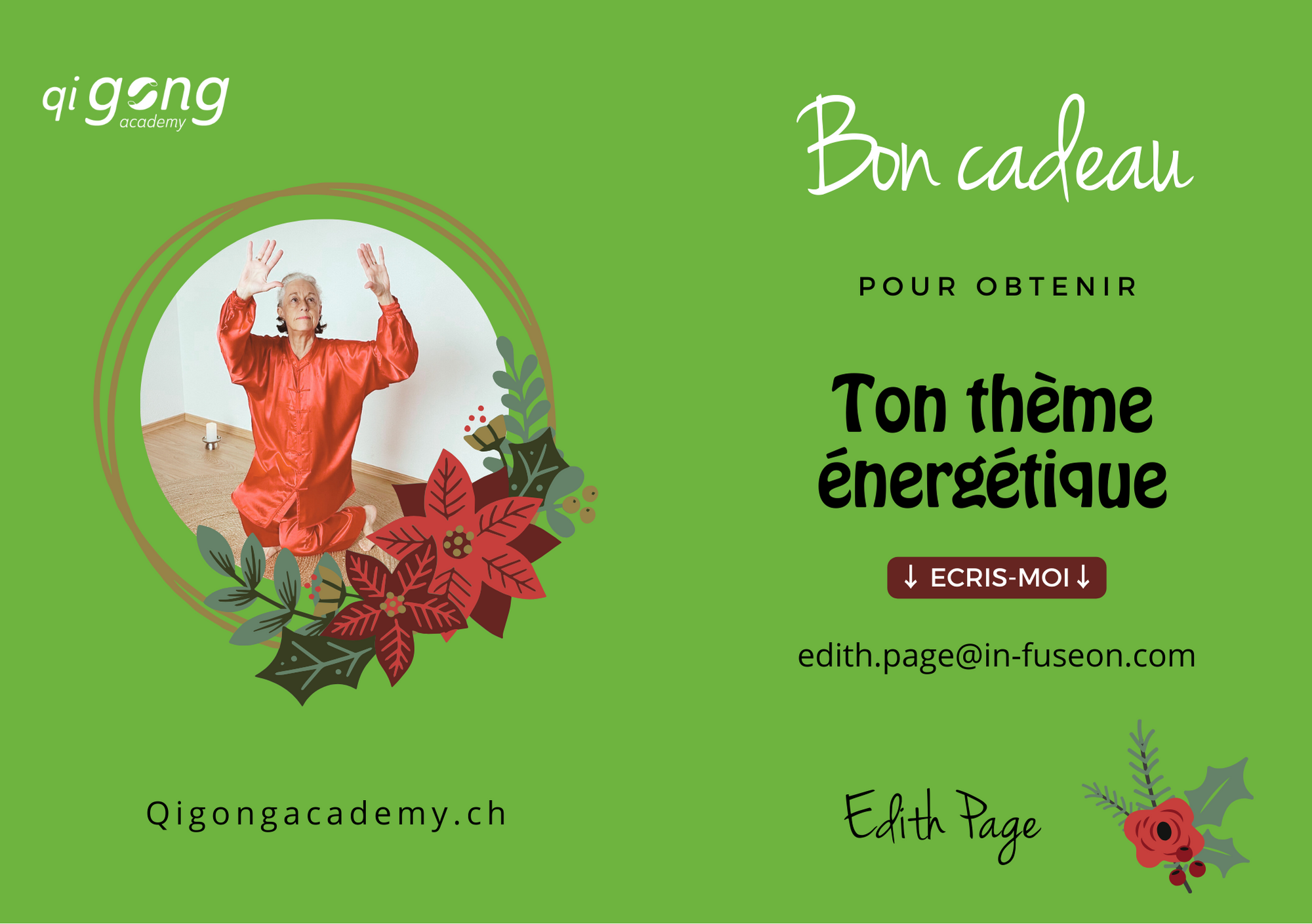 Bon cadeau theme energetique